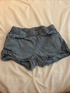 Hanna Andersson light blue girls' knit shorts